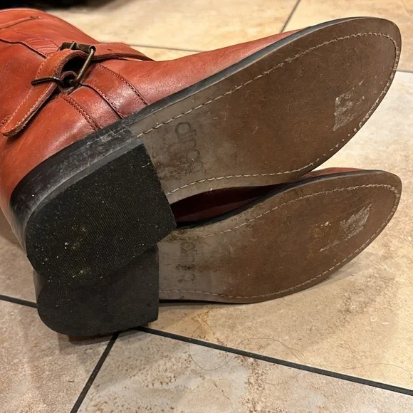 Dingo Women’s Zipper Up Leather Tall Boots size 8 - Picture 9 of 16